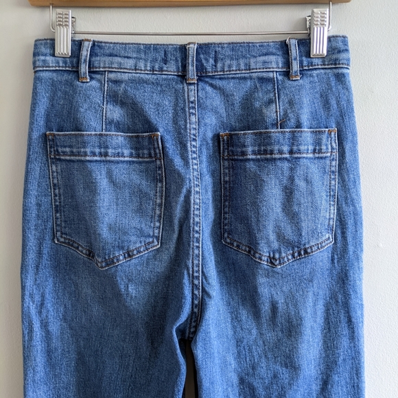 MADEWELL Tapered Jeans: Button Front Edition Size 26 EUC - Picture 8 of 16